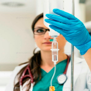 Colocación de suero